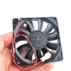 Ventilador 80mm DC 12V Refrigeración Silencioso