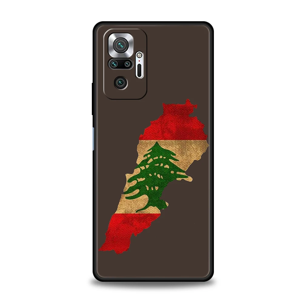 Beirut Lebanon Flag Phone Case For Xiaomi Redmi Note 14 5G 13 12 10 11 Pro Plus 4G 14C 13C 12C 10C 9C Soft TPU Cover - imagen 4