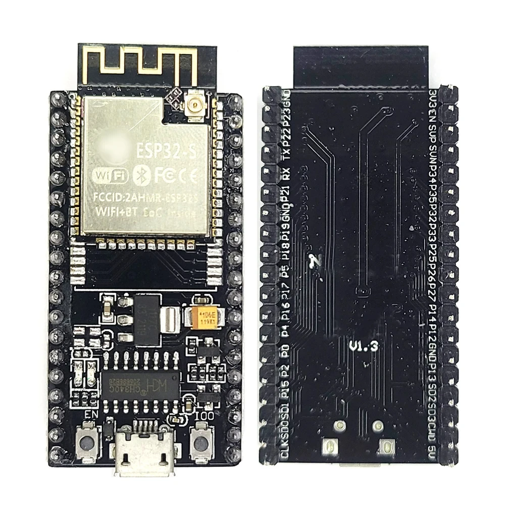 Placa de desarrollo ESP32-S CH340 38Pin ESP32S V1.3 para Internet de las cosas hogar inteligente inalámbrico 2,4G WiFi Bluetooth puerto extensible