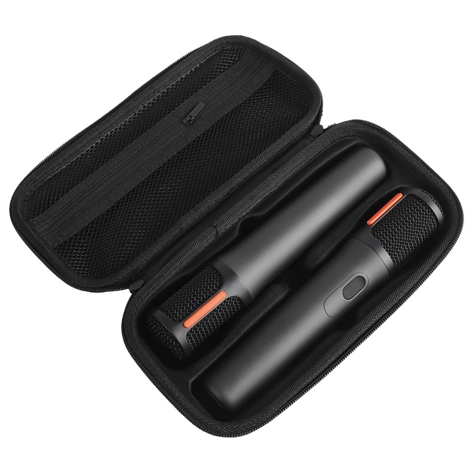 Estuche inalámbrico para micrófono para micrófonos digitales JBL PartyBox Wireless Mic-2X, bolsa de almacenamiento de viaje portátil con caja de micrófono (solo estuche) - imagen 2