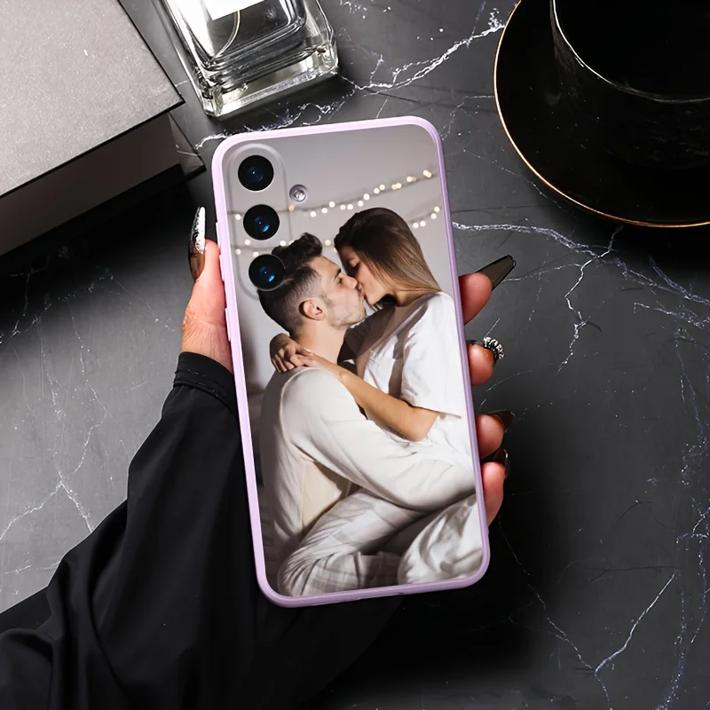 Funda personalizada con foto DIY para Samsung Galaxy A55 A54 A53 A52 A35 34 S25 S24 S23 S22 S21 S20 Ultra Plus FE TPU funda suave - imagen 4