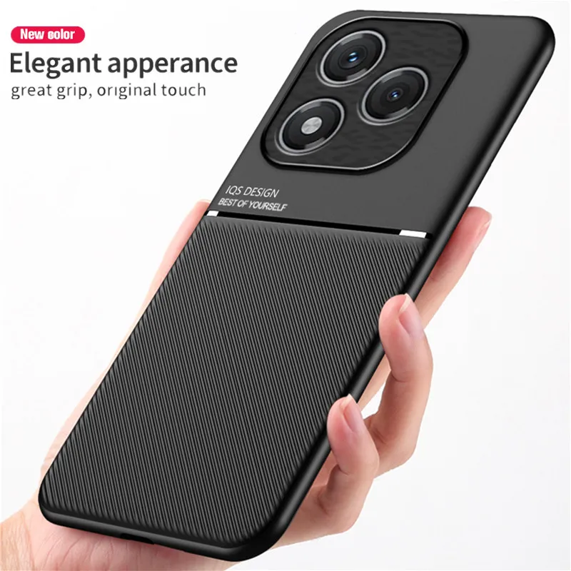 Funda antideslizante resistente para Honor X5c Plus, funda protectora con soporte de succión magnética, Fundas Capa - imagen 2