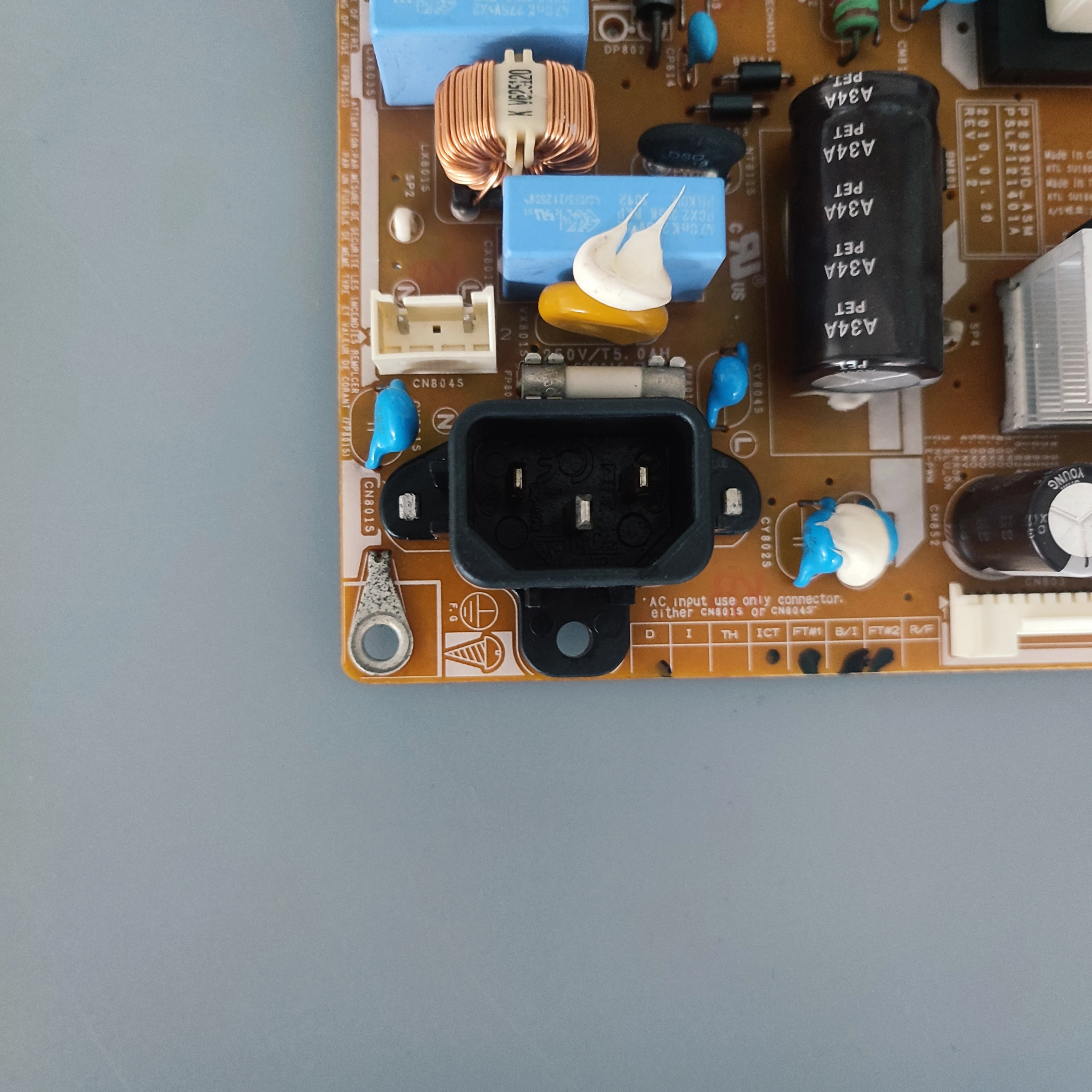 Placa de fuente de alimentación original, BN44-00338A = BN44-00338B, P2632HD, ASM, P2632HD, ADY, para TV LE32C450E1W, LE32C452C4H - imagen 5