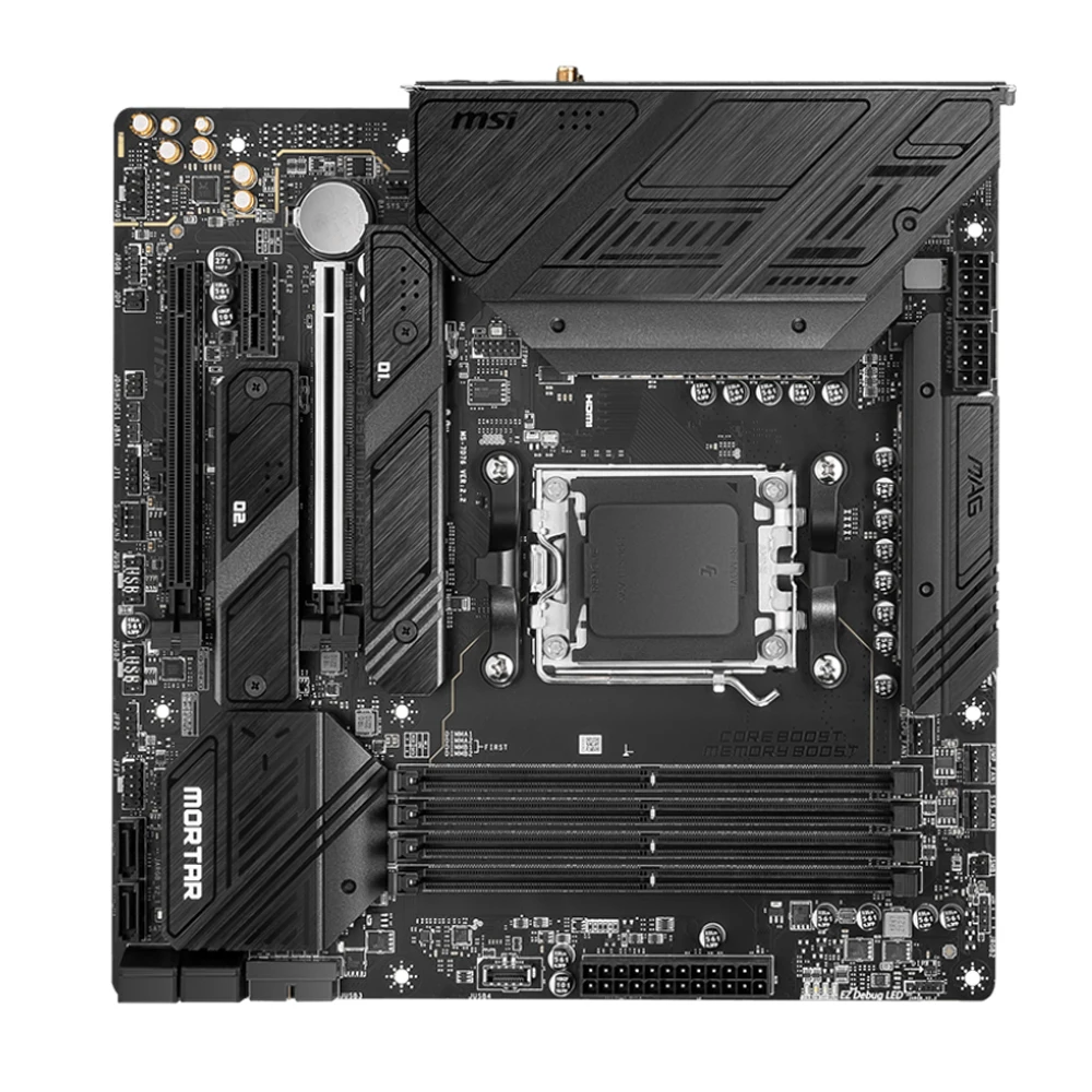 Placa base MSI MAG B650M MORTAR WIFI compatible con AMD B650 AM5 Ryzen 7 7800X3D 5 7600X 5 8600G 9 7950X3D CPU DDR5 M.2 mATX - imagen 2