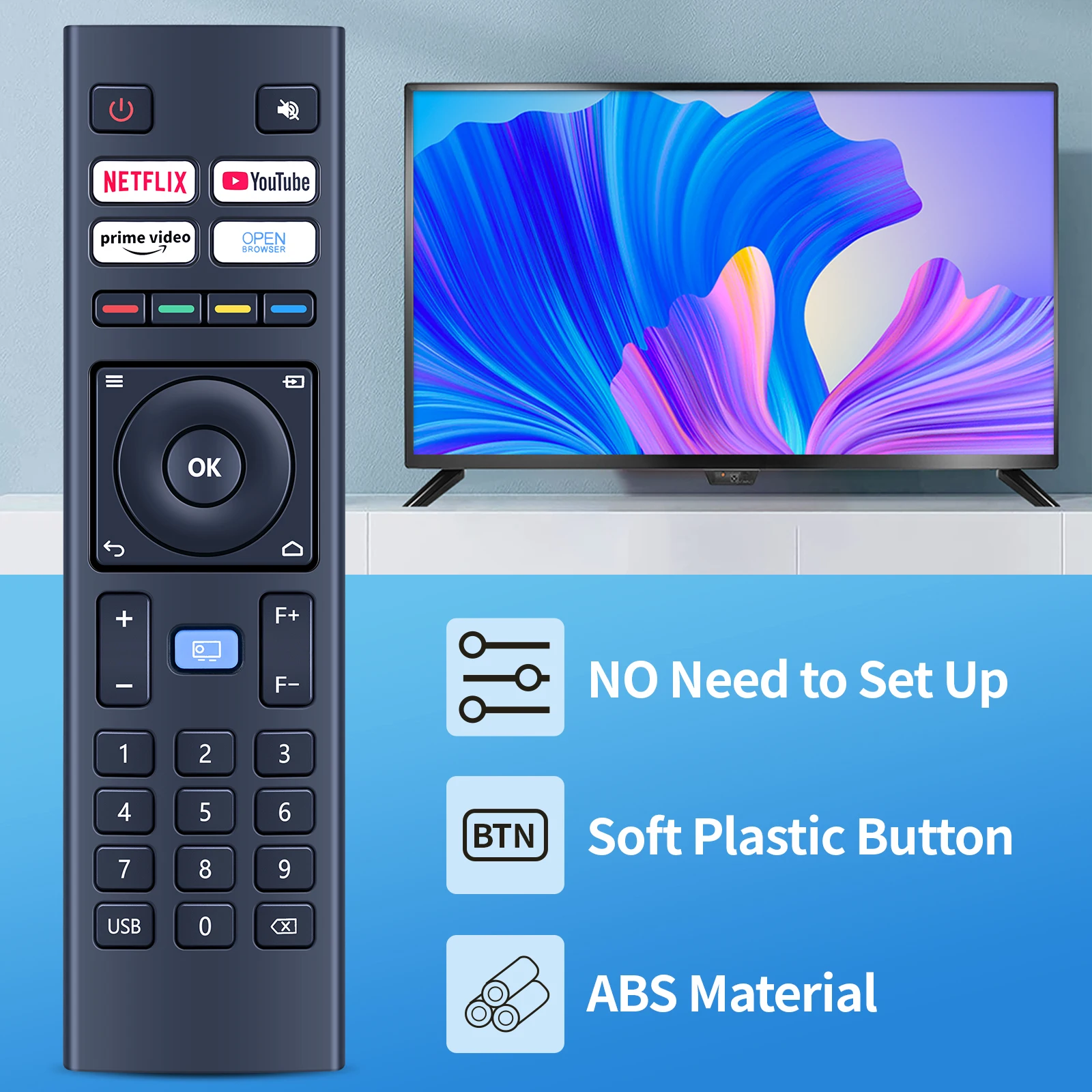 Nuevo Control remoto de repuesto IR para proyector de cine en casa MECOOL KP2 1080P - imagen 3