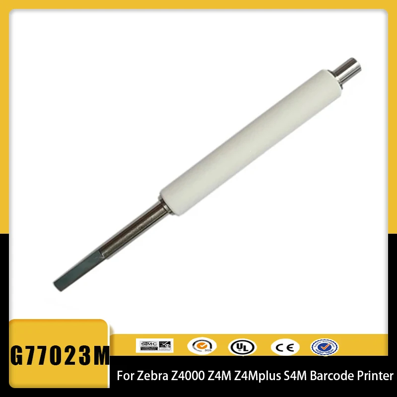 Vilaxh-Rodillo de goma de platina G77023M Z4M para impresora de código de barras Zebra Z4000 Z4M Z4Mplus S4M