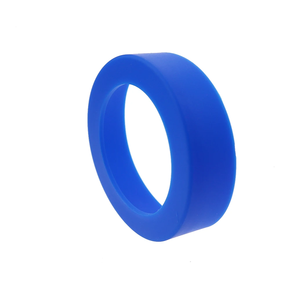 Junta de taza de agua de silicona de 7CM, funda aislante antidesgaste y arañazos, protección inferior, lavable y reutilizable, inodoro, 1 Uds. - imagen 4