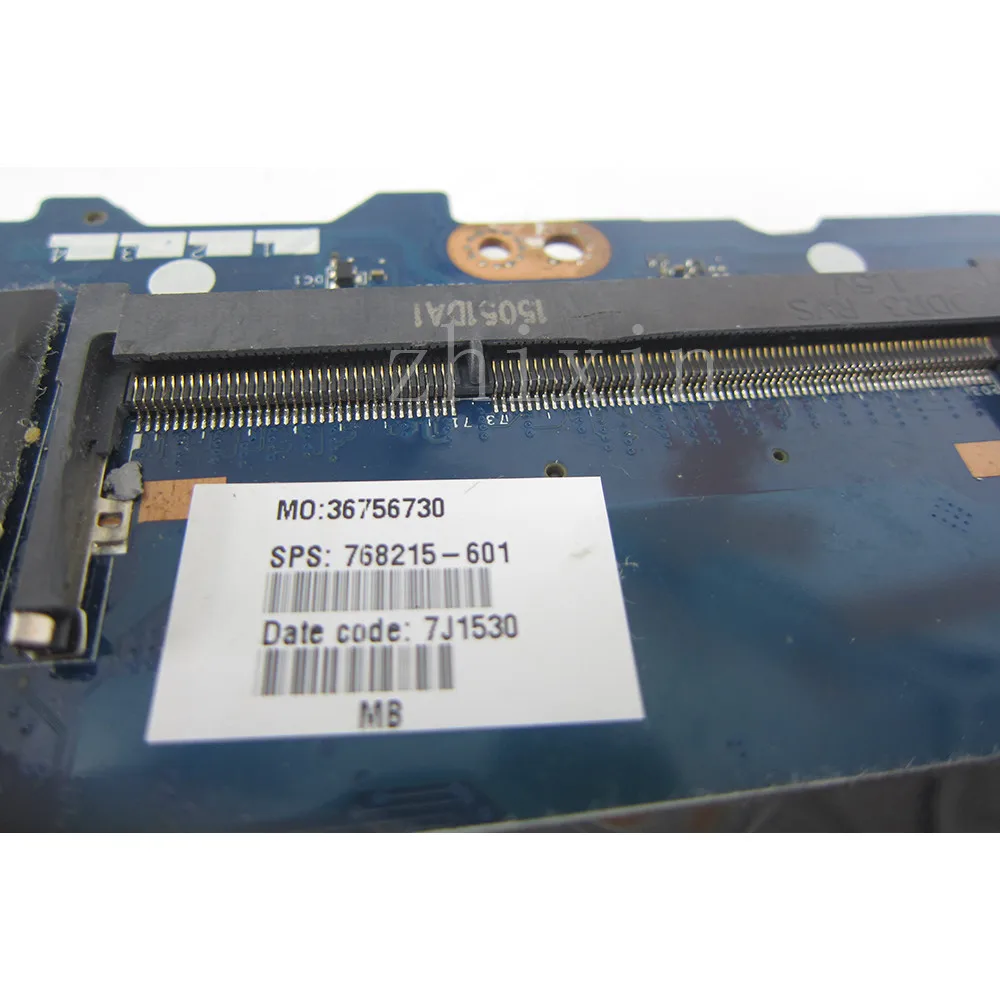 Yourui para HP ProBook 430 g2 placa base de computadora portátil con i3-4030U cpu 768215-501 768215-001 768215-601 la-b171p prueba completa - imagen 3