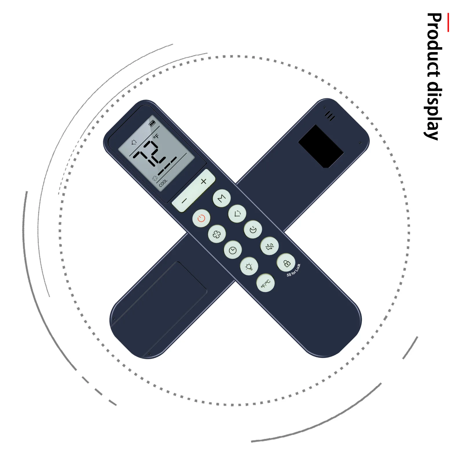 Para acondicionadores portátiles Dreo para control remoto de dormitorio - imagen 3