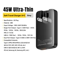 45W US Grey Charger