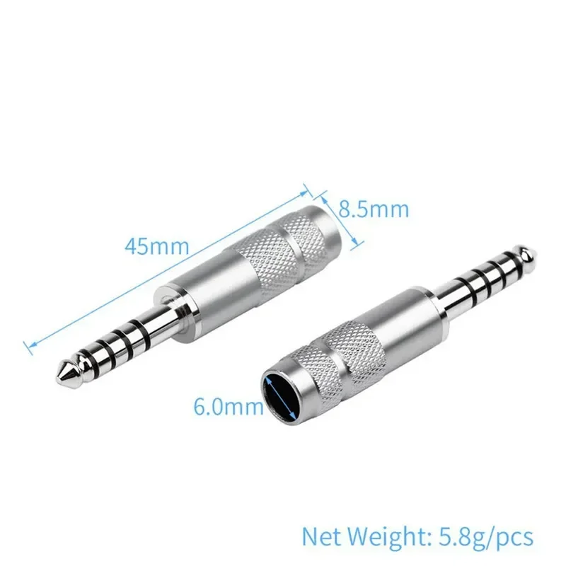 Interfaz equilibrada, conector Jack de 4,4mm, enchufe macho de 5 polos, conector de Audio chapado en oro rodio, Terminal de altavoz para auriculares DIY NW-WM1Z/A - imagen 5