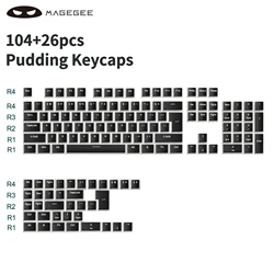 MageGee Teclas Pudding PBT – Perfil OEM Compatible Universal