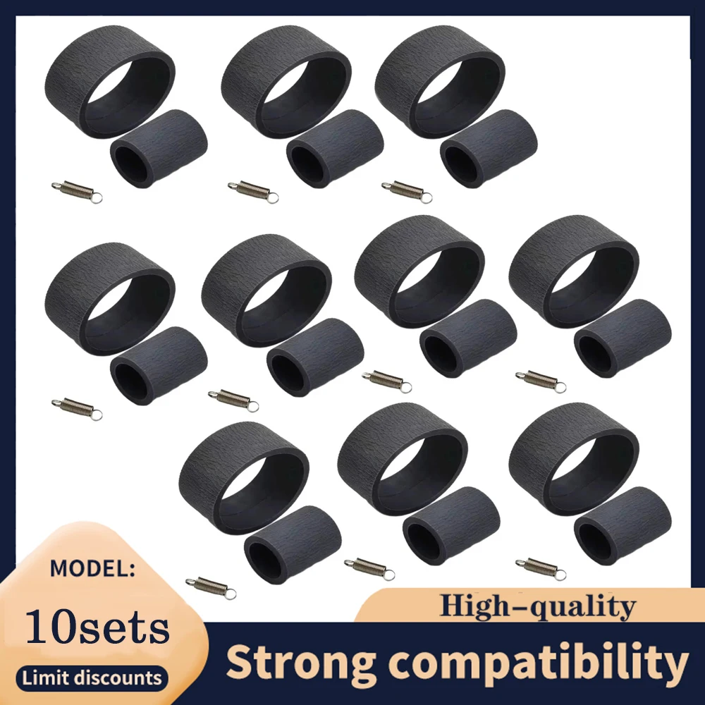 Vilaxh 10X rodillo de recogida de separación de alimentación neumático de goma para EPSON L3110 L1110 L3158 L3160 L4158 L4168 L3150 L4150 L4160 L3156 L3151