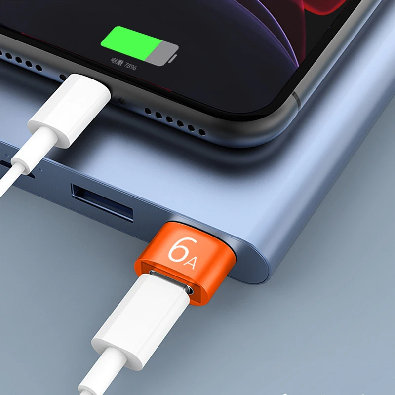 Adaptador OTG USB-C 3.0 hembra a USB-A macho para Samsung S20 - imagen 2