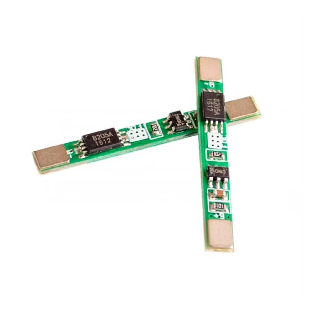 10PCS/LOT 1S 3.7V 3A li-ion BMS PCM battery protection board pcm for 18650 lithium ion li battery - imagen 2