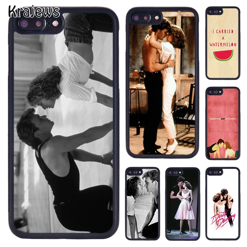 Krajews Dirty Dancing película cartel funda de teléfono para iPhone 17 Air 16 15 14 Plus 11 12 13 Pro Max funda coque