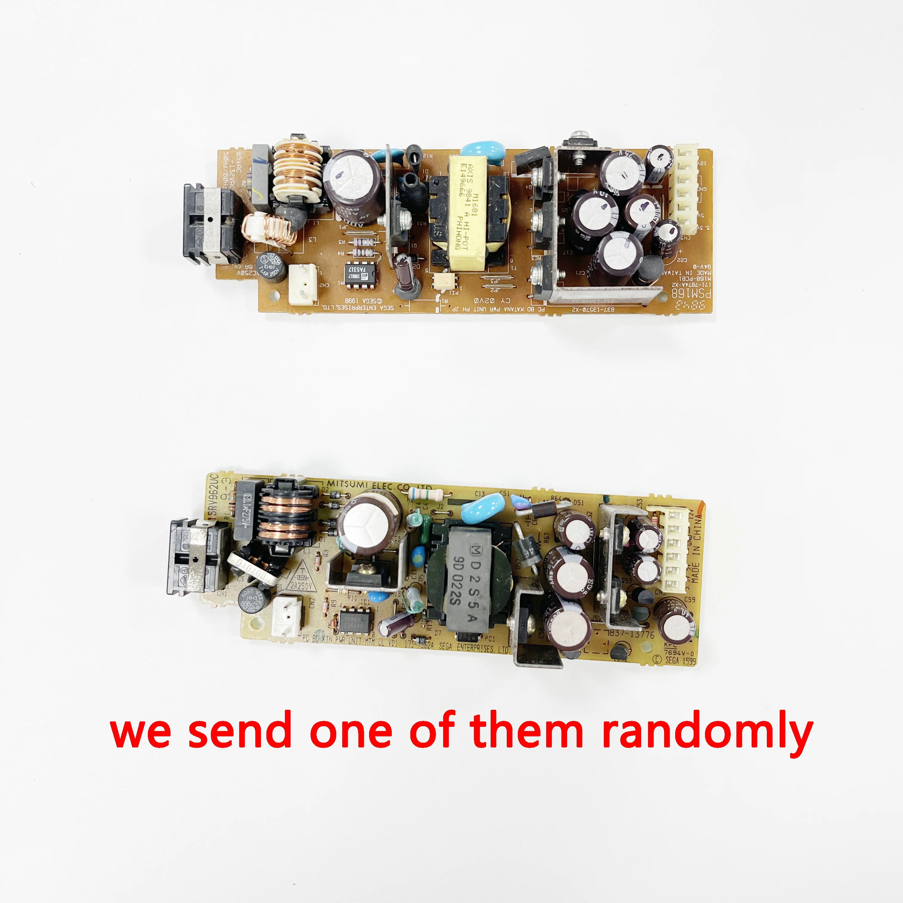 Adaptador de fuente de alimentación para consola de juegos Sega Dreamcast DC, tira de alimentación, versión japonesa/versión estadounidense, 110v