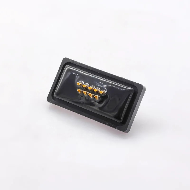 Conector DB9 IP68 RS232 485 D-SUB conector impermeable conector de 9 pines soldadura tipo D enchufe latón chapado en oro 3U - imagen 4