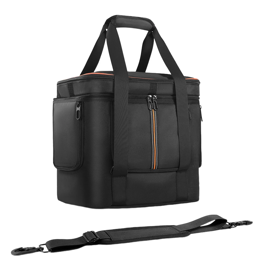 Bolsa de Estuche de transporte para Jackery Explorer 2000 V2 700 Plus/2000 V2, bolsa de transporte de viaje anticaída con correa para el hombro y asa - imagen 4