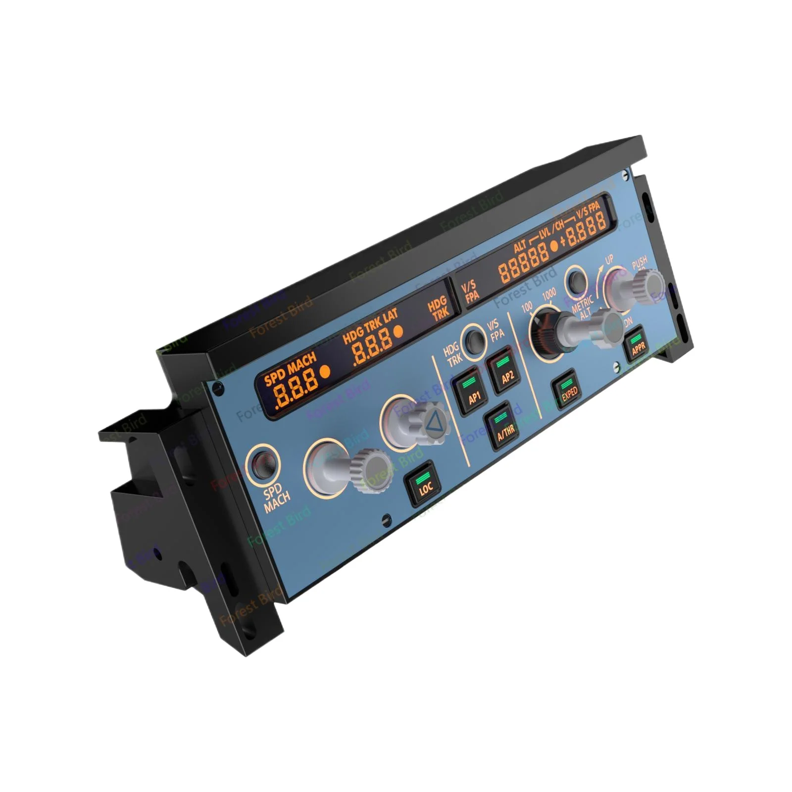 WINWING A320 FCU/EFIS-L/R Panel de unidad de Control de vuelo simulador de juego de avión X modo de conducción Dual compatible con SIMAPP Plug and Play - imagen 4
