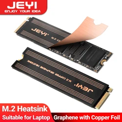 JEYI Disipador Grafeno M.2 NVMe - Refrigerador Doble Capa 2280