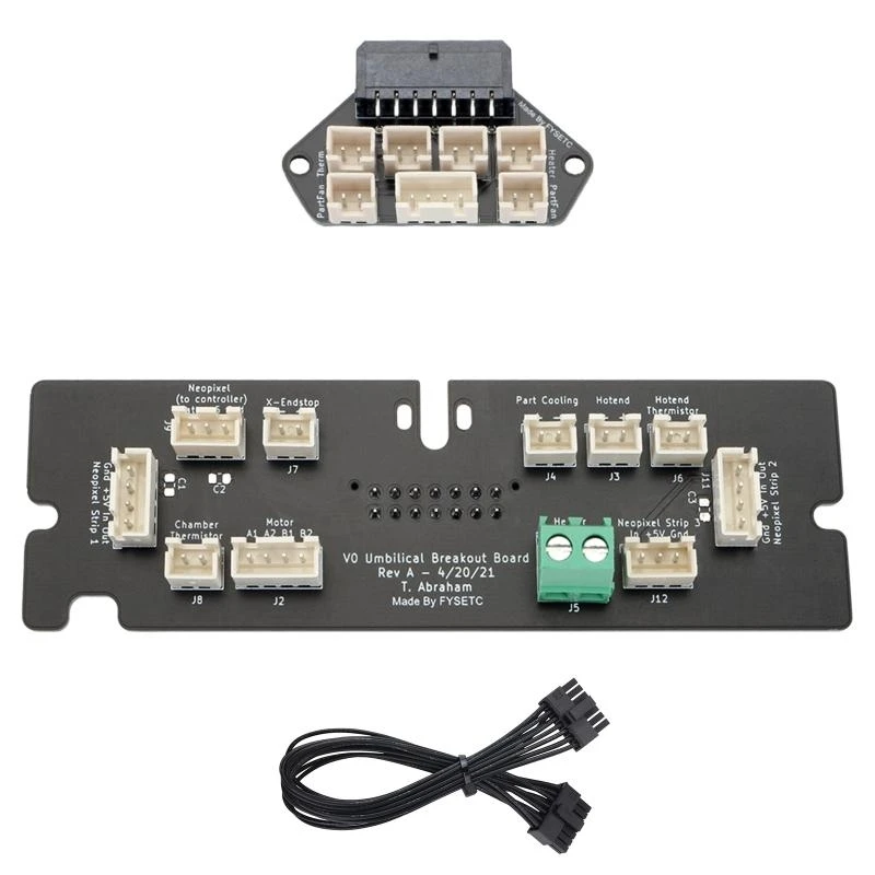 F3ke Voron V0.1 herramienta marco umbilical para cabeza incluye termistor temperatura cámara