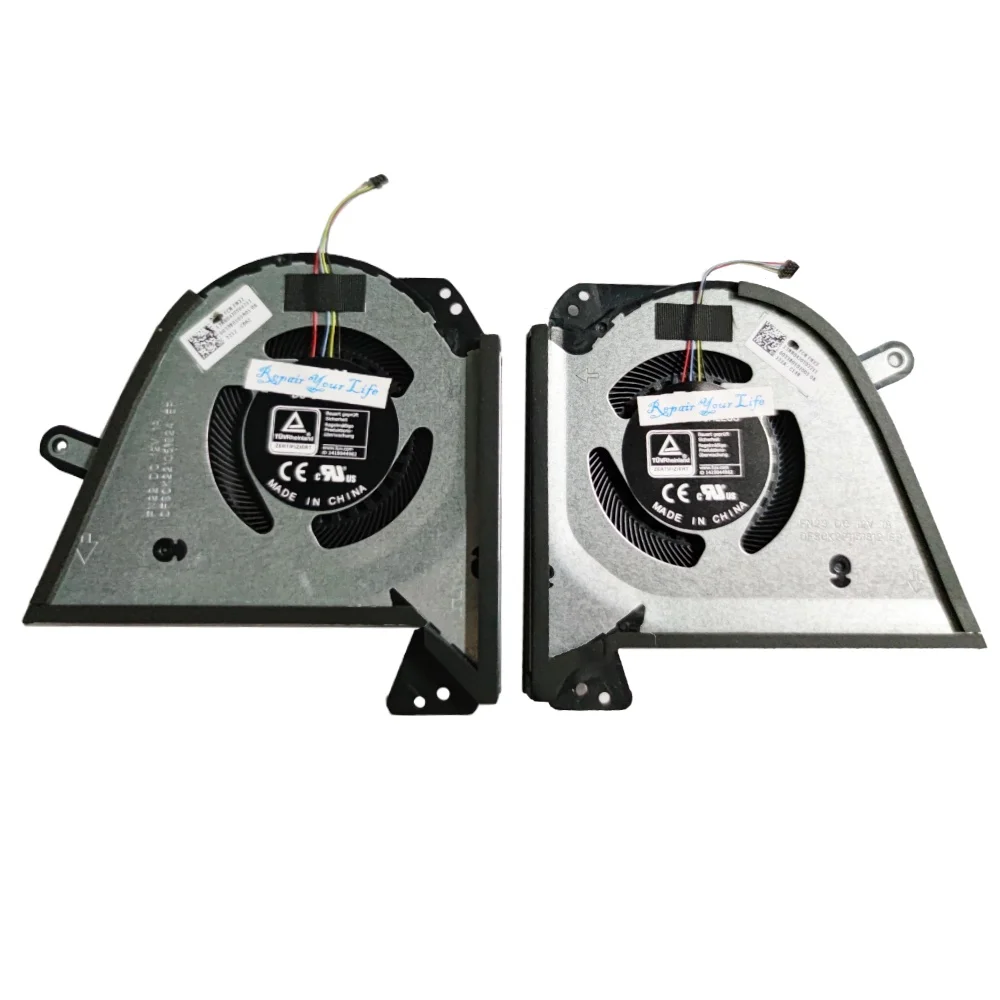 Ventiladores de refrigeración CPU GPU para Asus ROG Zephyrus M16 GU603HE GU603HM GU603HR ventilador de radiador enfriador de ordenador portátil 13NR04J0T04211 13NR04J0T03211