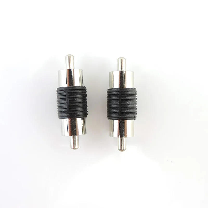 Acoplador RCA macho a macho, adaptador hembra a hembra, Cable AV, conector CCTV, Adaptador de Audio y vídeo, 2 uds. - imagen 3