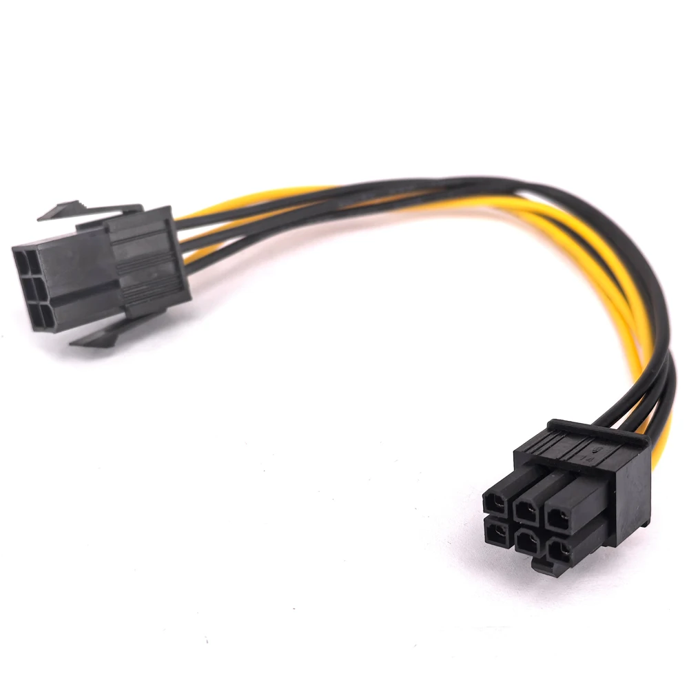 Cable de extensión de fuente de alimentación PCI-E, 6 pines, macho a hembra, PSU, GPU, para tarjeta gráfica de vídeo PCI Express - imagen 4