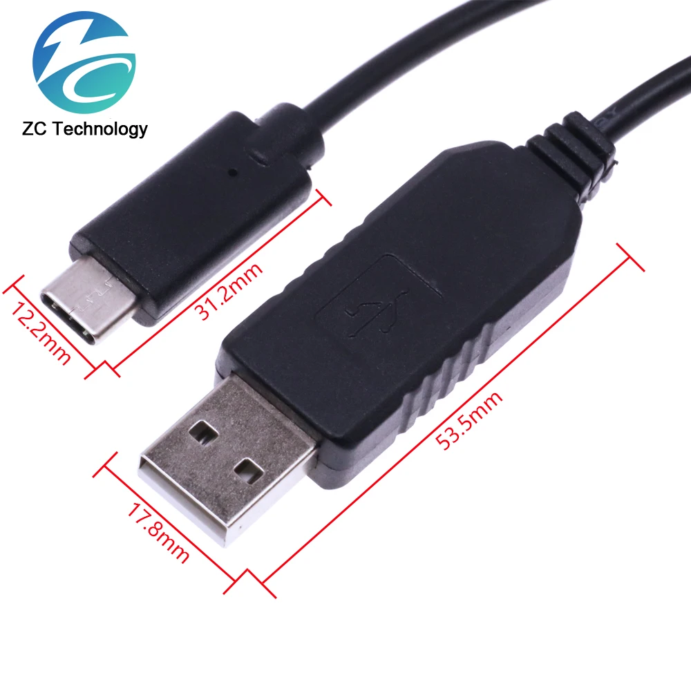 Módulo de Cable USB a TTL PL2303, CH340, CP2102, FT232Transfer a TTL RS232, adaptador de puerto serie, máquina de cepillo, línea de descarga, TYPE-C - imagen 3