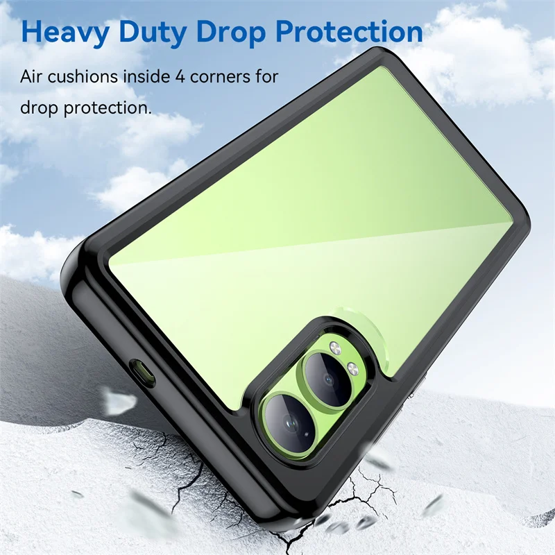 Funda transparente colorida de TPU para OnePlus Nord CE 4 Lite 5G, funda protectora transparente, Coque Capa - imagen 5