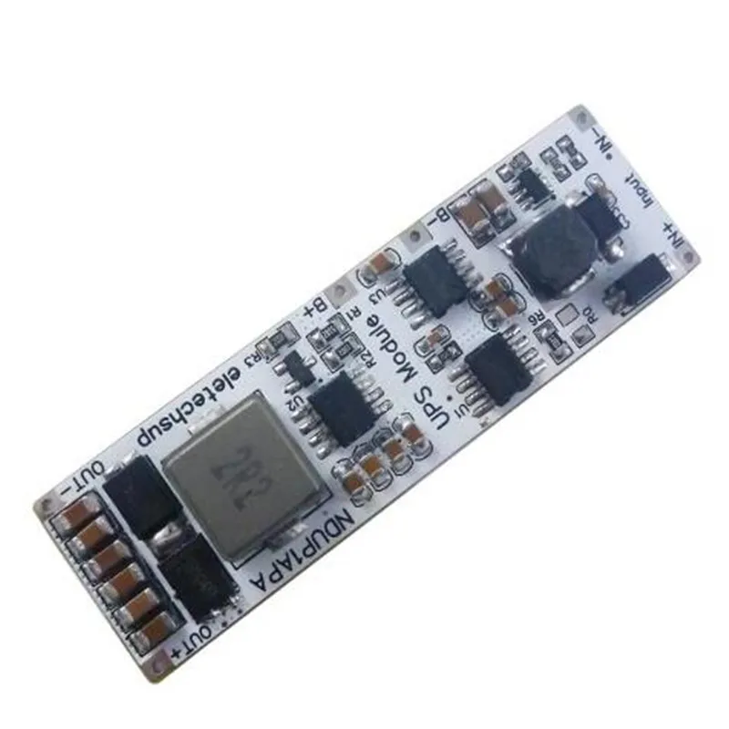 Módulo UPS de alta eficiencia, gran potencia, CC de 5V, 6V, 9V, 12V, 15V, 24V, entrada y salida, 3,7 V, 4,2 V, cargador de batería de litio, descarga de red doméstica