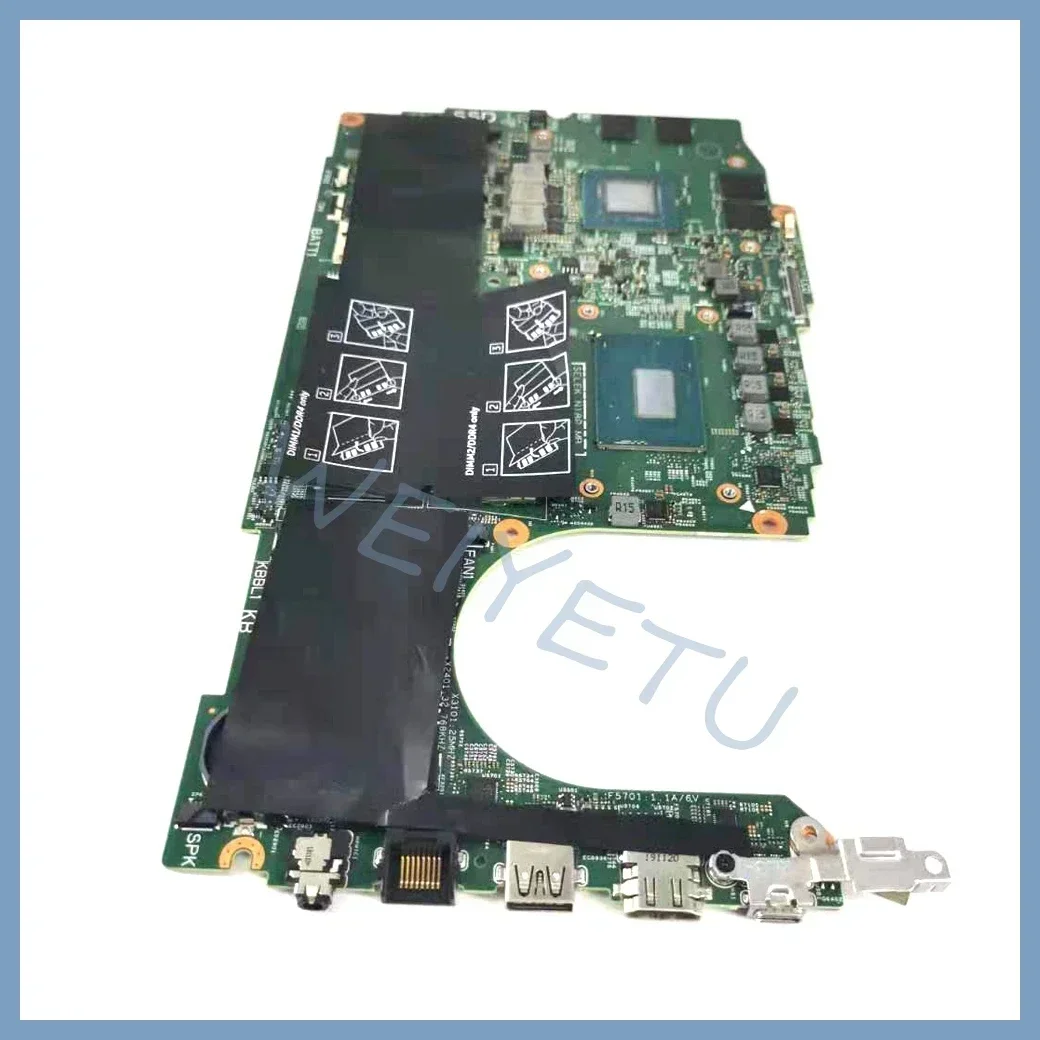 Placa base para portátil 18825-1 CN-01YV01 para Dell G3 3590, placa base para ordenador portátil con i5-9300H CPU GTX1650-V4G GPU 100% probado OK - imagen 5
