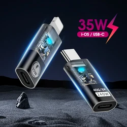 Cable USB C 40Gbps 8K 60Hz 240W PD Transparente