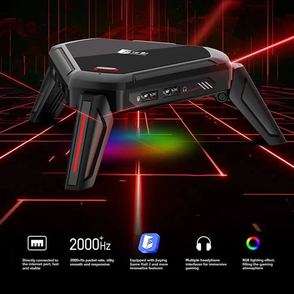 Convertidor de teclado y ratón Scorpion 2 Pro, 100mbps, mejora el señal de transmisión del puerto de red, reduce el retardo para Android 10+ para PUBG - imagen 3