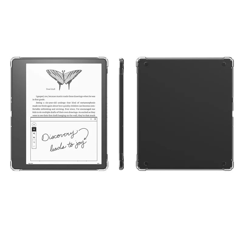 Para Kindle Scribe 10,2 "2024 funda transparente bolsas de aire protección suave de TPU a prueba de golpes Capa Fundas Shell para Kindle Scribe 2022 - imagen 3