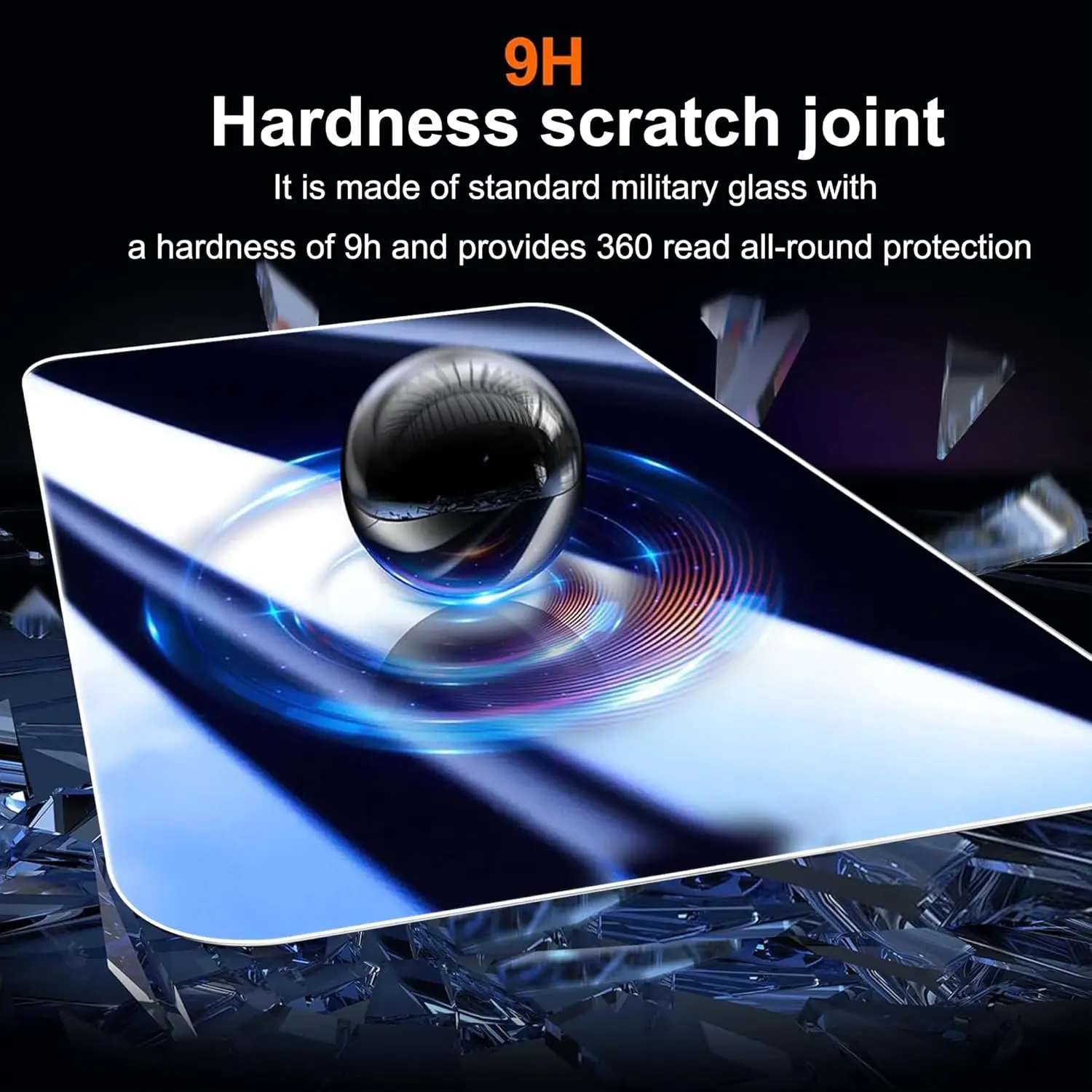 Vidrio templado 2.5D 9H para Oneplus 15 5G Protector de pantalla Lente de cámara de película para Oneplus15 5G (soporta huellas dactilares ultrasónicas) - imagen 4