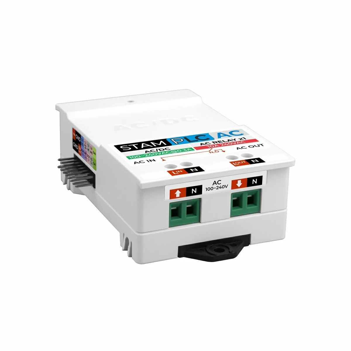 Módulo de expansión de relé de CA M5Stack StamPLC Compatible con la placa de desarrollo StamPLC para control de válvula solenoide - imagen 4