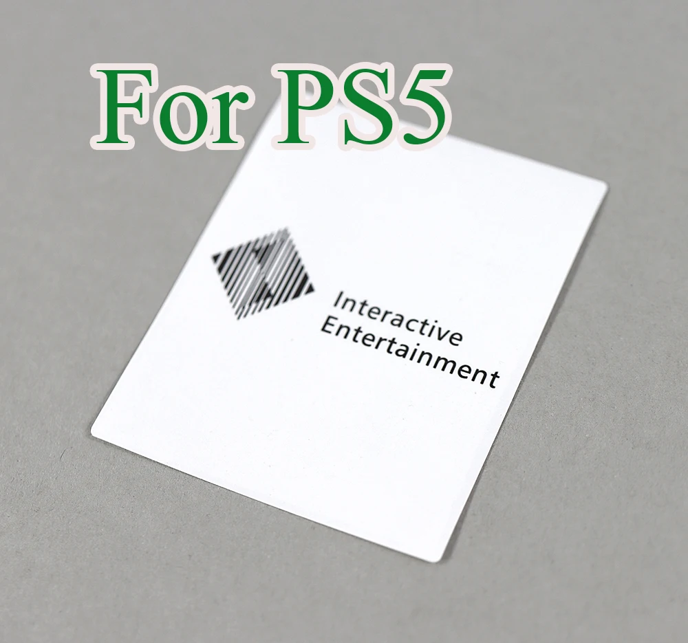 300 Uds. Etiquetas adhesivas de piel para Host de juegos, accesorios para controlador de consola PS5, embalaje de carcasa, etiquetas adhesivas de sellado de cartón - imagen 5