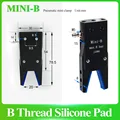 B with silicone pad