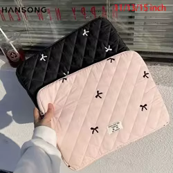 Bolsa de almacenamiento para ordenador portátil de 11/13/15 pulgadas para Macbook Air 13 Pro Xiaomi Lenovo Dell Notebook funda blanda para Ipad10.5/10.9/11