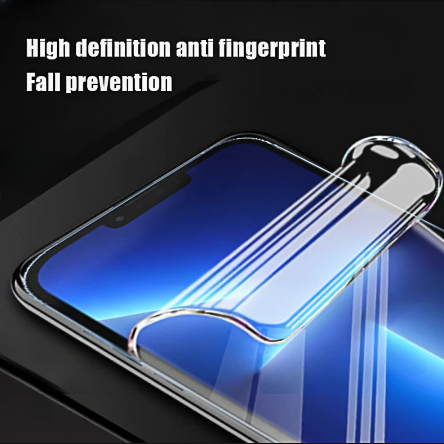 4-1 Uds para Apple Iphone 13 12 11 8 7 6 6s Pro Max Plus Mini Protector de pantalla película de hidrogel suave para Iphone 13ProMax 13mini 13pro - imagen 2
