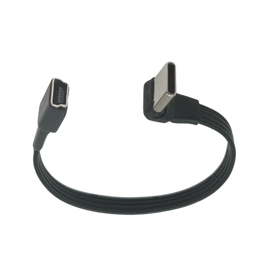 Cable de silicona suave con puerto T Mini USB hembra a tipo C macho a MINI micro adaptador de carga Ad 5CM 10CM 20CM 30CM 50CM 1M 5CM-3M - imagen 2