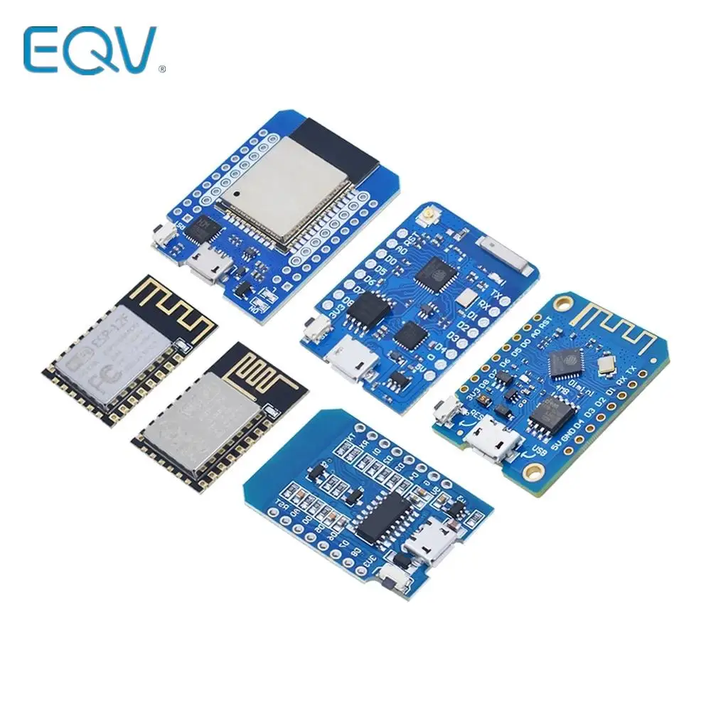 ESP8266 ESP-12 ESP-12F CH340G CH340 V2 USB WeMos D1 Mini PRO V3.0 Placa de desarrollo WIFI NodeMCU Lua IOT placa 3,3 V con pines