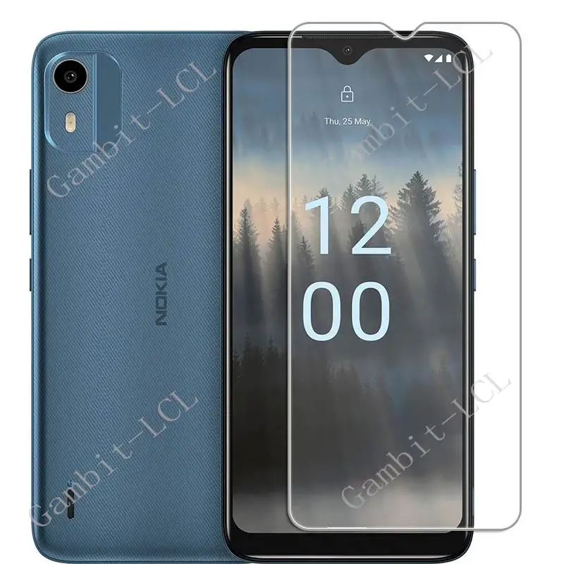 2 uds para Nokia C12 Plus Protector de vidrio templado en NokiaC12 C12Plus NokiaC12Pro C12Pro C 12 cubierta de película protectora de pantalla - imagen 2