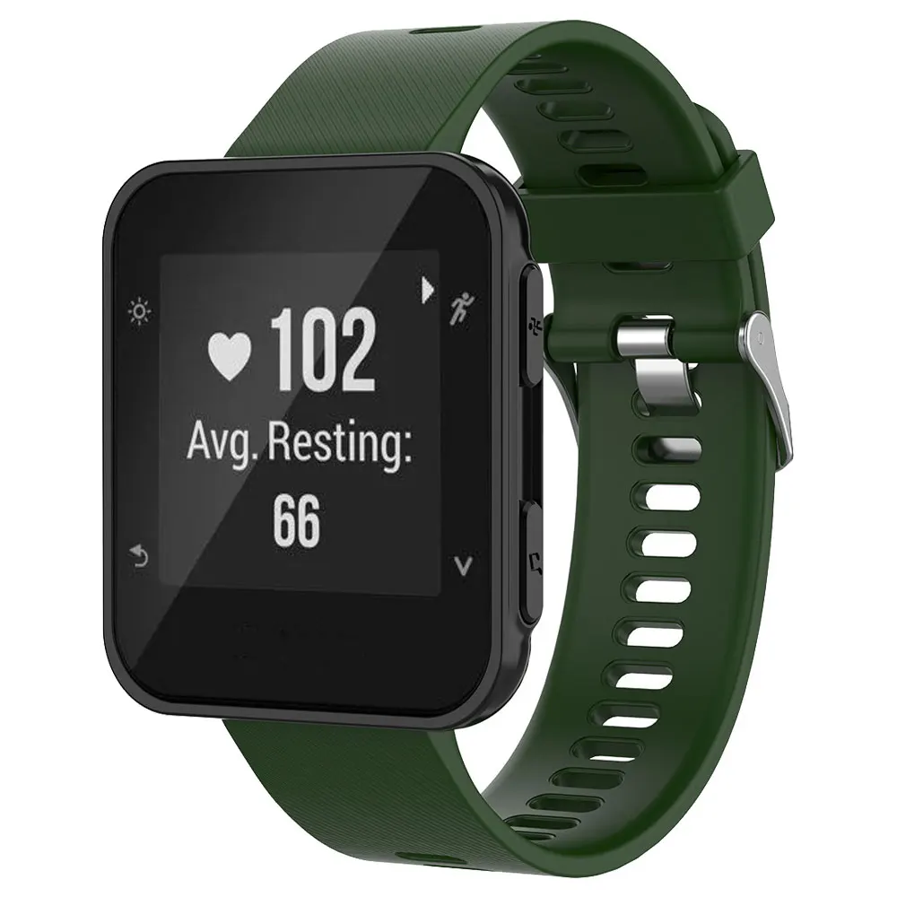 Correas deportivas de silicona para Garmin Forerunner 30 35, pulsera inteligente transpirable, accesorios impermeables - imagen 3