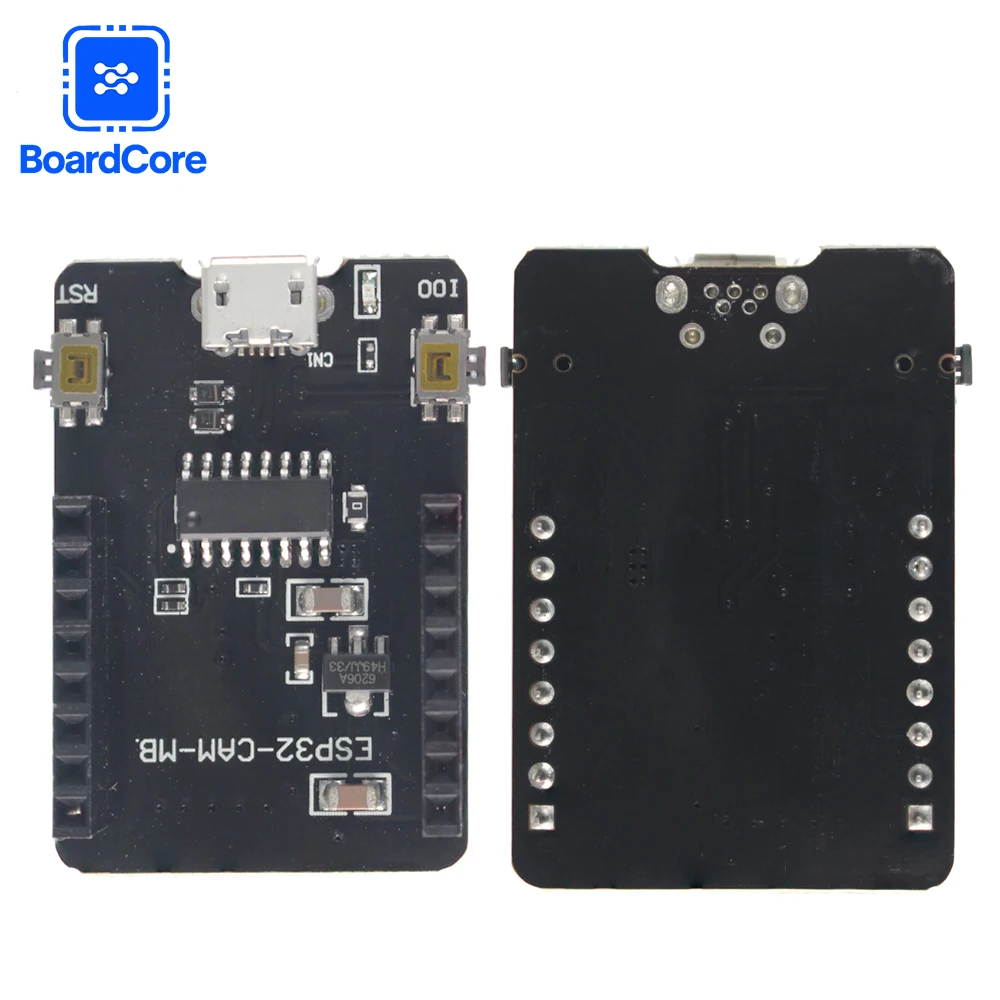 Módulo de placa de desarrollo de ESP32-CAM compatible con cámaras OV2640 y OV7670 UART/SPI/I2C/PWM/ADC/DAC para hogar inteligente DIY - imagen 2