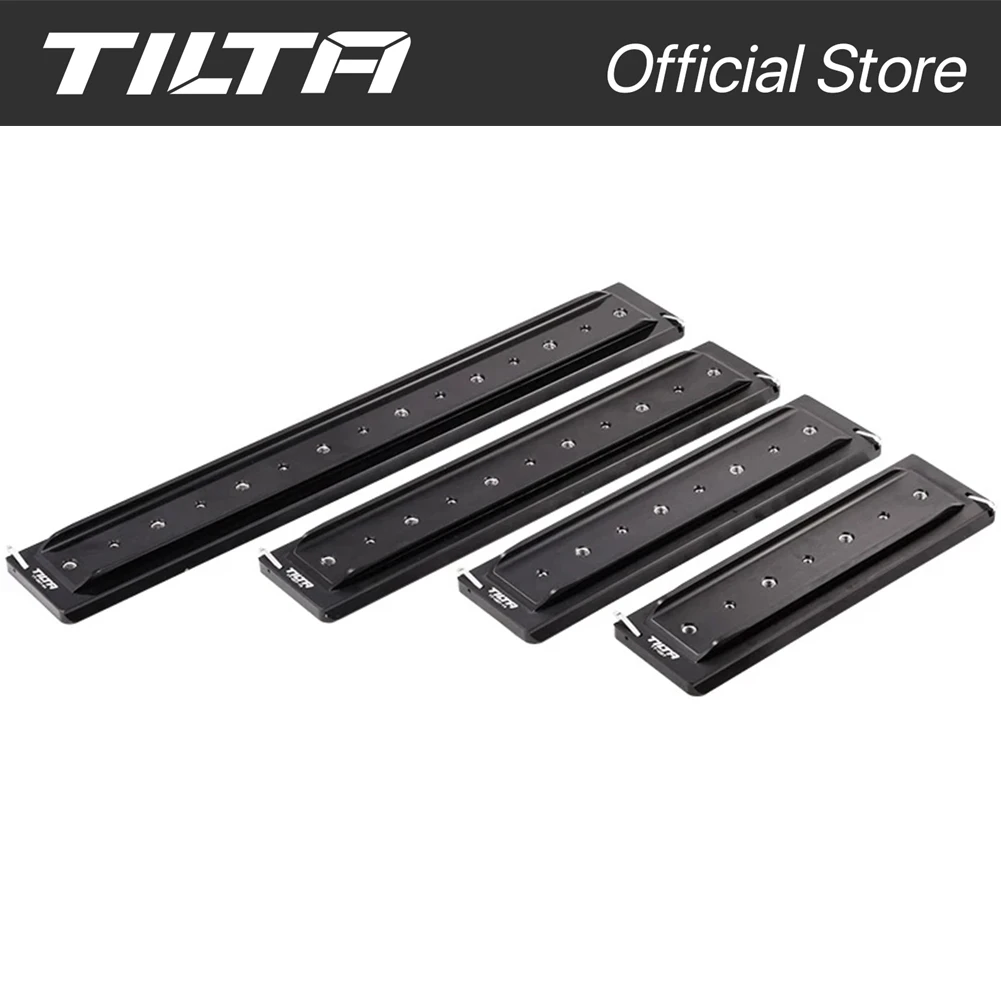 TILTA Placa de cola de milano ligera, placa de cola de milano estándar Arri, 10 ", 12", 14 ", 18", 24"