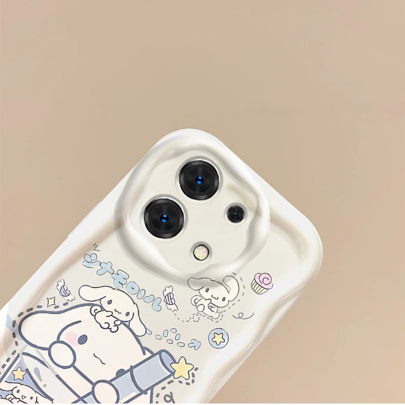 Funda Sanrio Cinnamoroll para Redmi Note 13, 12, 11, Pro Plus, 10, 9 Pro, 13C, 12C, 11S, 10A, K70, funda de silicona a prueba de golpes - imagen 5