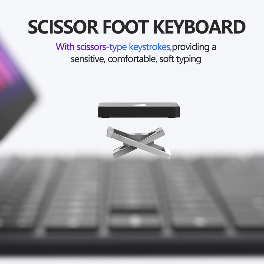 GOOJODOQ Funda Teclado iPad Mini 7 Magnética Soporte Trackpad - imagen 5